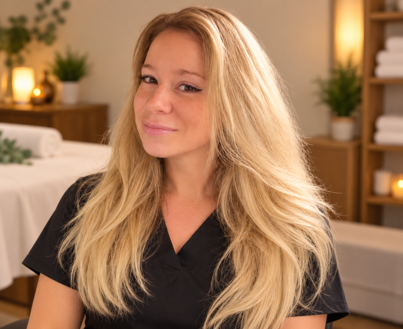 Raquel Lombardo, massage therapist